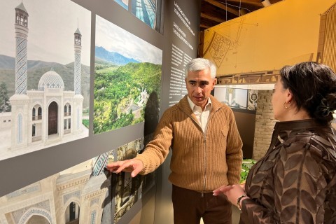 Anar Alakbarov : "Sur instruction du président Ilham Aliyev, la mosquée de Zangilan présentée à la Biennale d'architecture de Venise"