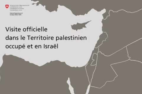 Le Conseiller fédéral Ignazio Cassis se rend en Israël et dans le Territoire palestinien occupé