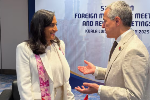 Économie et défis mondiaux au centre des échanges du conseiller fédéral Ignazio Cassis à la conférence des ministres de l’ASEAN