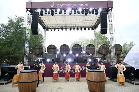 Le Festival du Raisin et du Vin s’ouvre à Chamakhi, en Azerbaïdjan – PHOTO