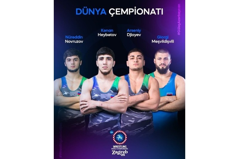 Les lutteurs azerbaïdjanais remportent leurs premières médailles aux Championnats du monde de lutte libre