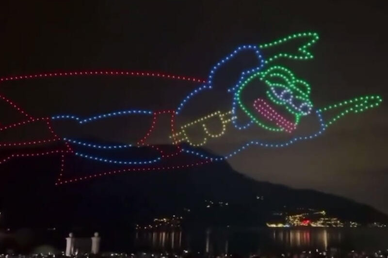 Magnifique spectacle de drones dans le ciel suisse – VIDÉO