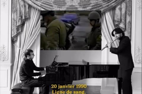 En France, une vidéo commémorative dédiée à la tragédie du 20 Janvier a été réalisée