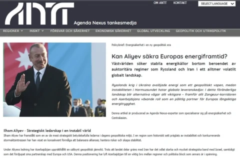 Agenda Nexus : l’Azerbaïdjan renforce ses positions sur le marché énergétique européen