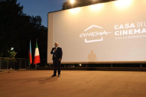 À Rome, projection d’un film consacré à Taghiyev - PHOTOS