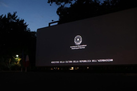À Rome, projection d’un film consacré à Taghiyev - PHOTOS