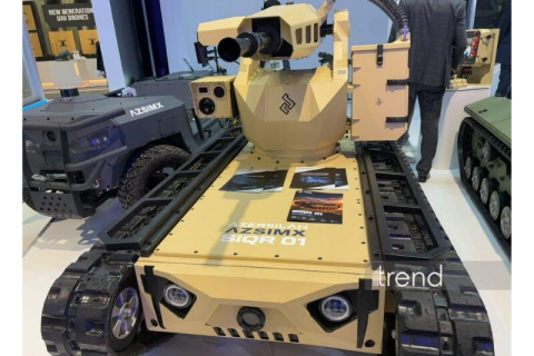 L'Azerbaïdjan présente pour la première fois des robots de combat à l'ADEX 2026