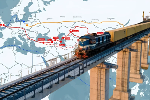 La hausse du fret ferroviaire en provenance de Chine renforce la position de l'Azerbaïdjan sur le Corridor médian